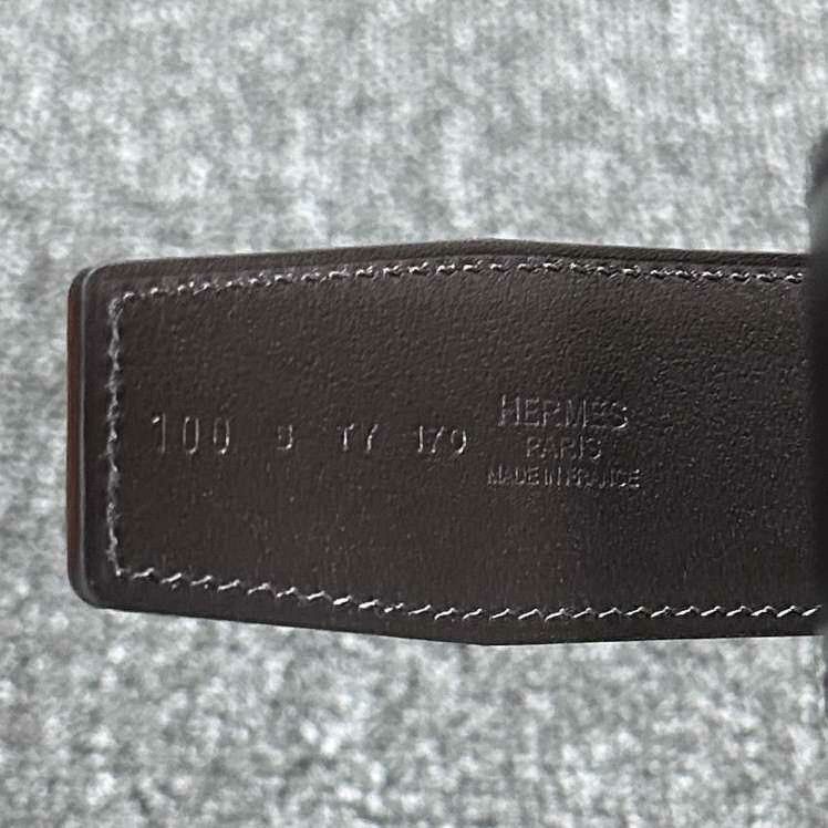 Hermes Hermes Casual Black Belt 38 Men Size ONE SIZE - 7 Thumbnail