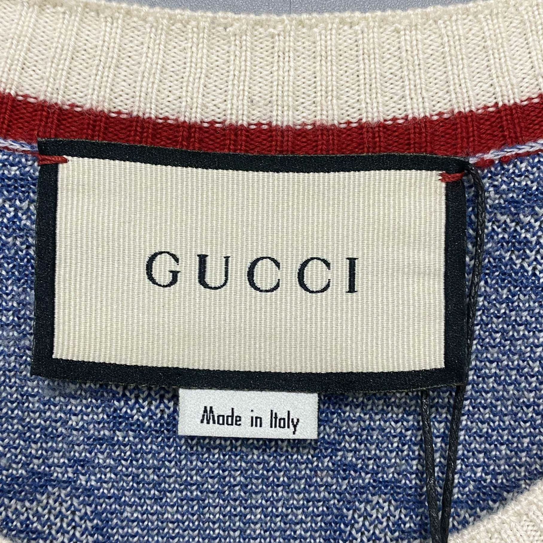 Gucci Gucci Retro Blue Sweater M Women Size M / US 6-8 / IT 42-44 - 3 Thumbnail