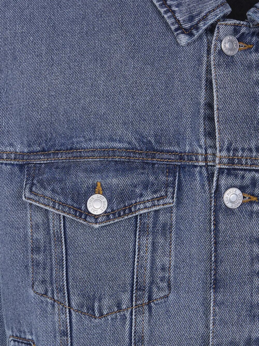 Les Deux "RALLY" ICE BLUE DENIM JACKET Size US L / EU 52-54 / 3 - 7 Thumbnail
