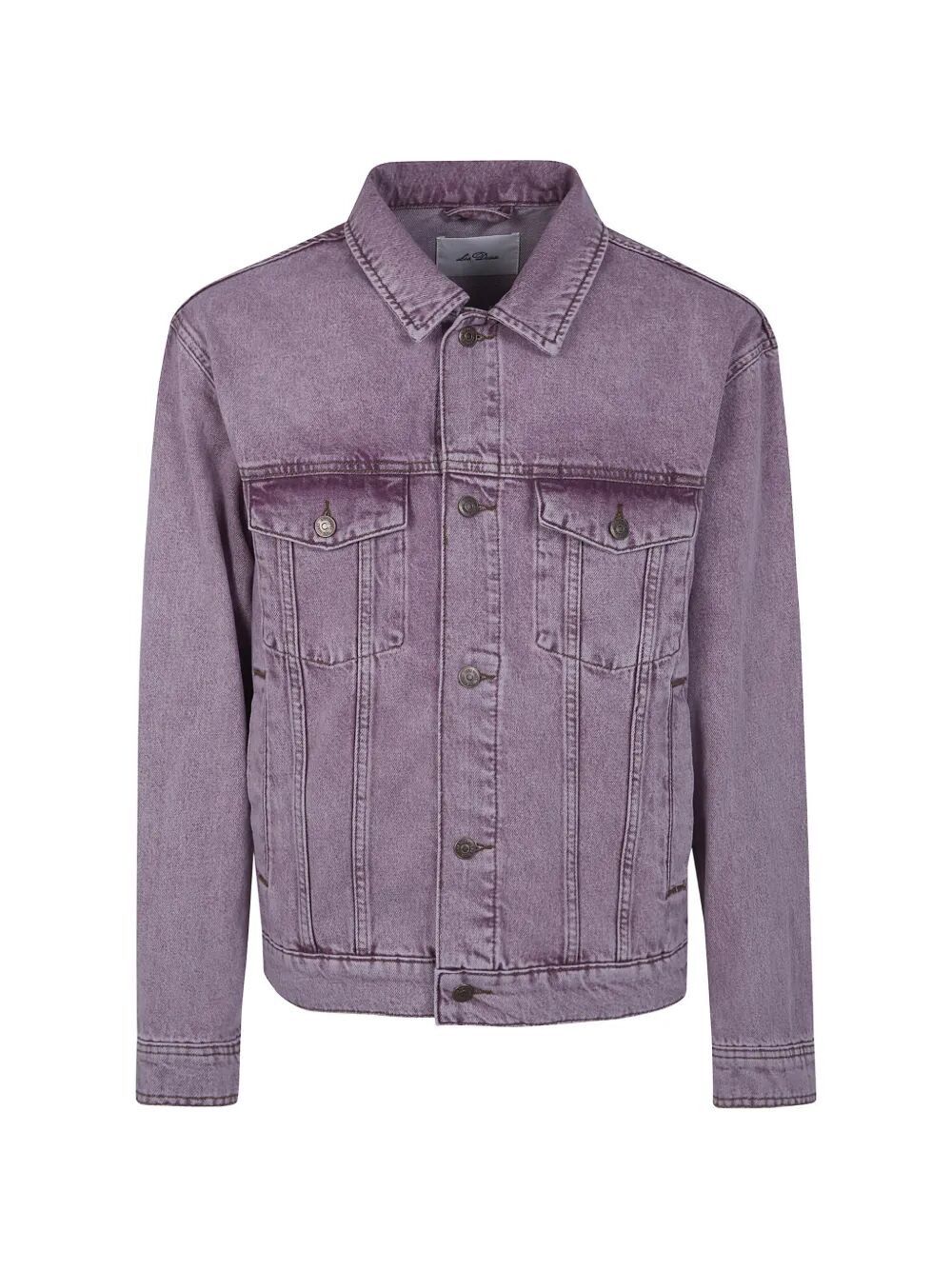 Les Deux "RALLY" LIGHT PINK DENIM JACKET Size US M / EU 48-50 / 2 - 5 Thumbnail