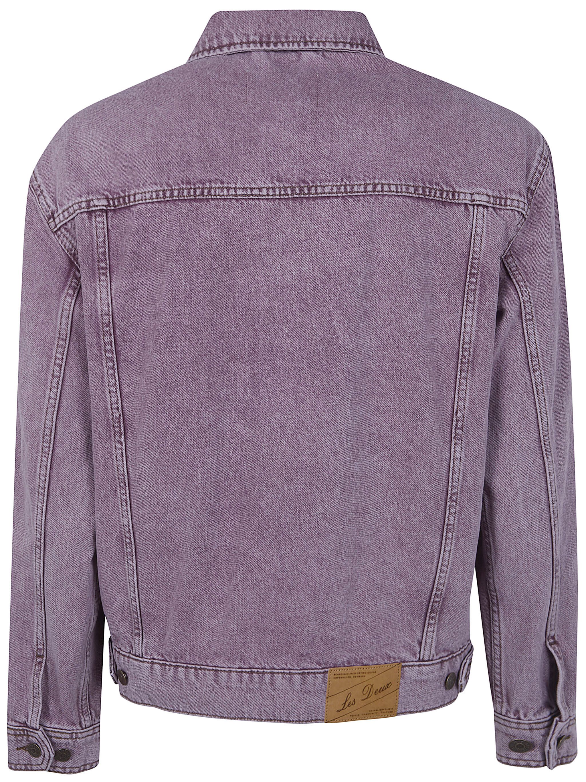 Les Deux "RALLY" LIGHT PINK DENIM JACKET Size US M / EU 48-50 / 2 - 2 Thumbnail