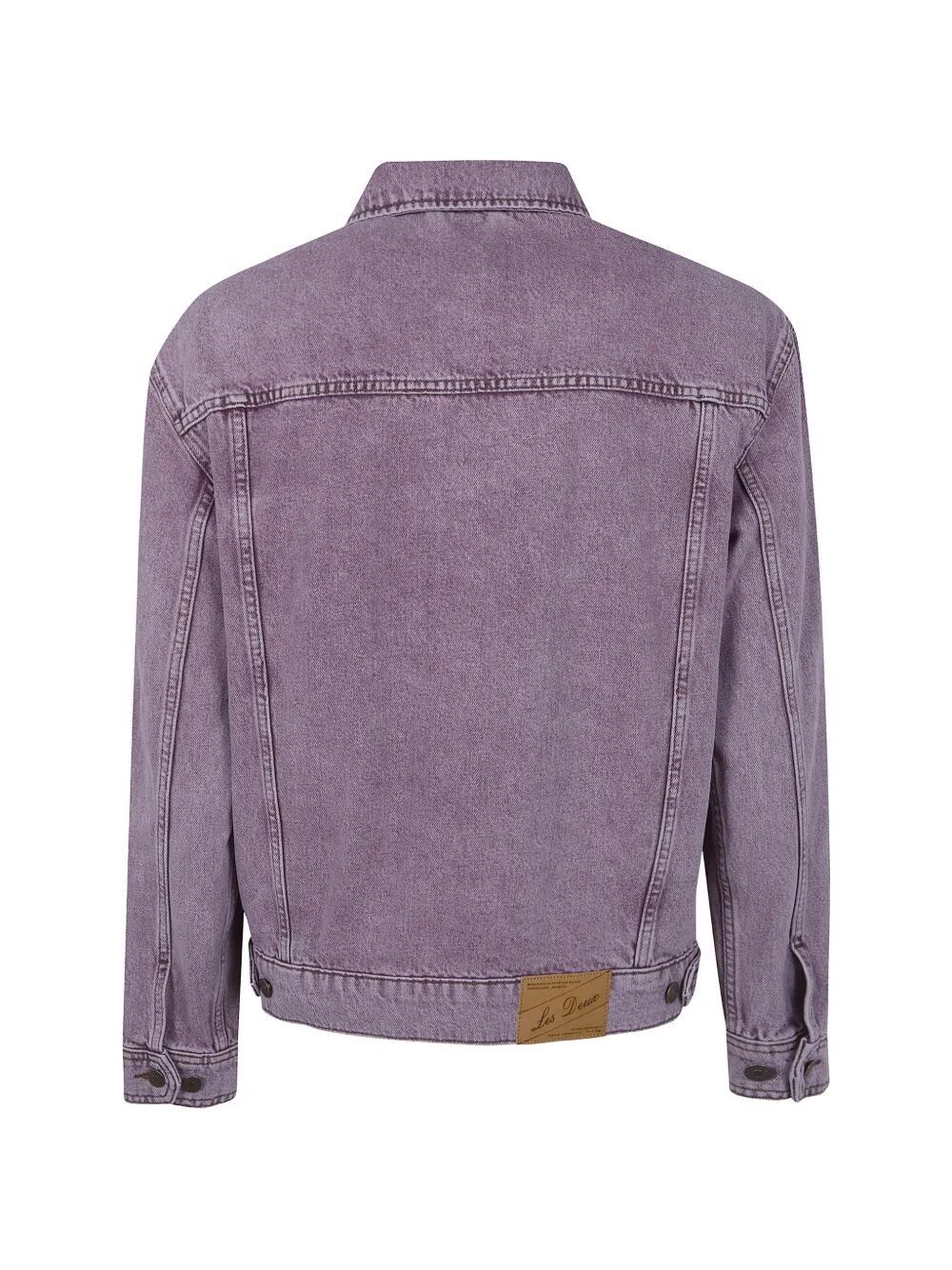 Les Deux "RALLY" LIGHT PINK DENIM JACKET Size US M / EU 48-50 / 2 - 7 Thumbnail