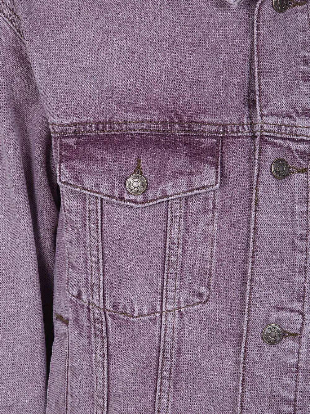 Les Deux "RALLY" LIGHT PINK DENIM JACKET Size US M / EU 48-50 / 2 - 6 Thumbnail