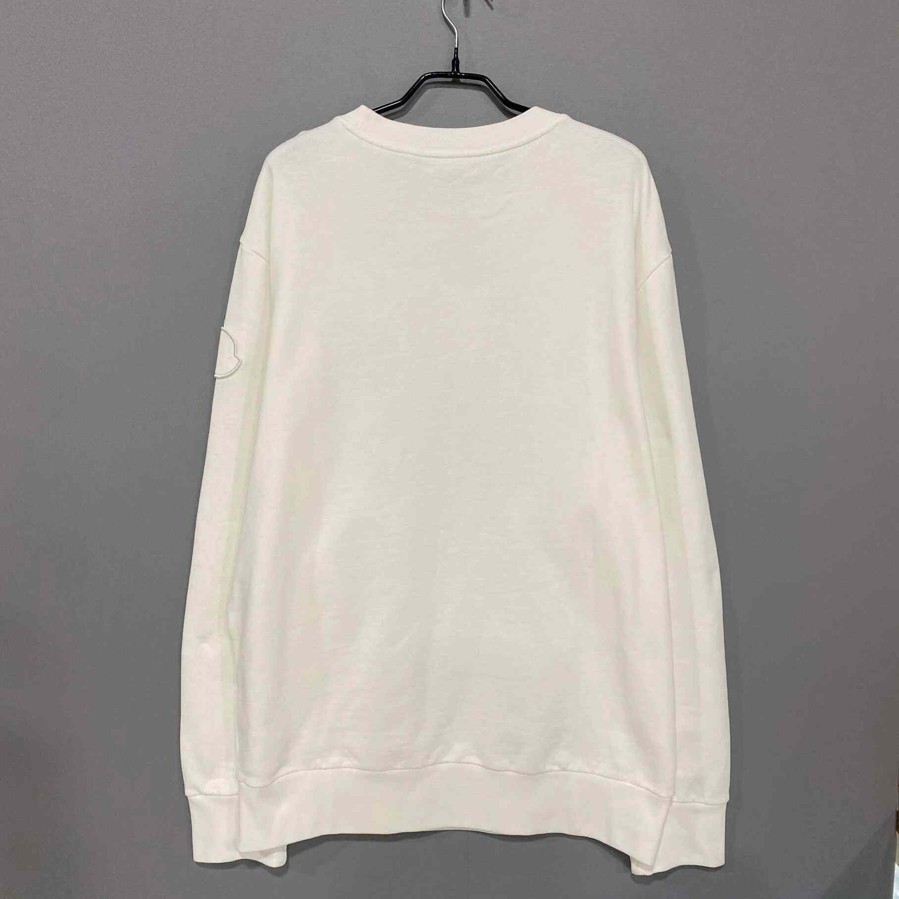 Moncler Moncler Retro White Hoodie XL Men Size US XL / EU 56 / 4 - 3 Thumbnail