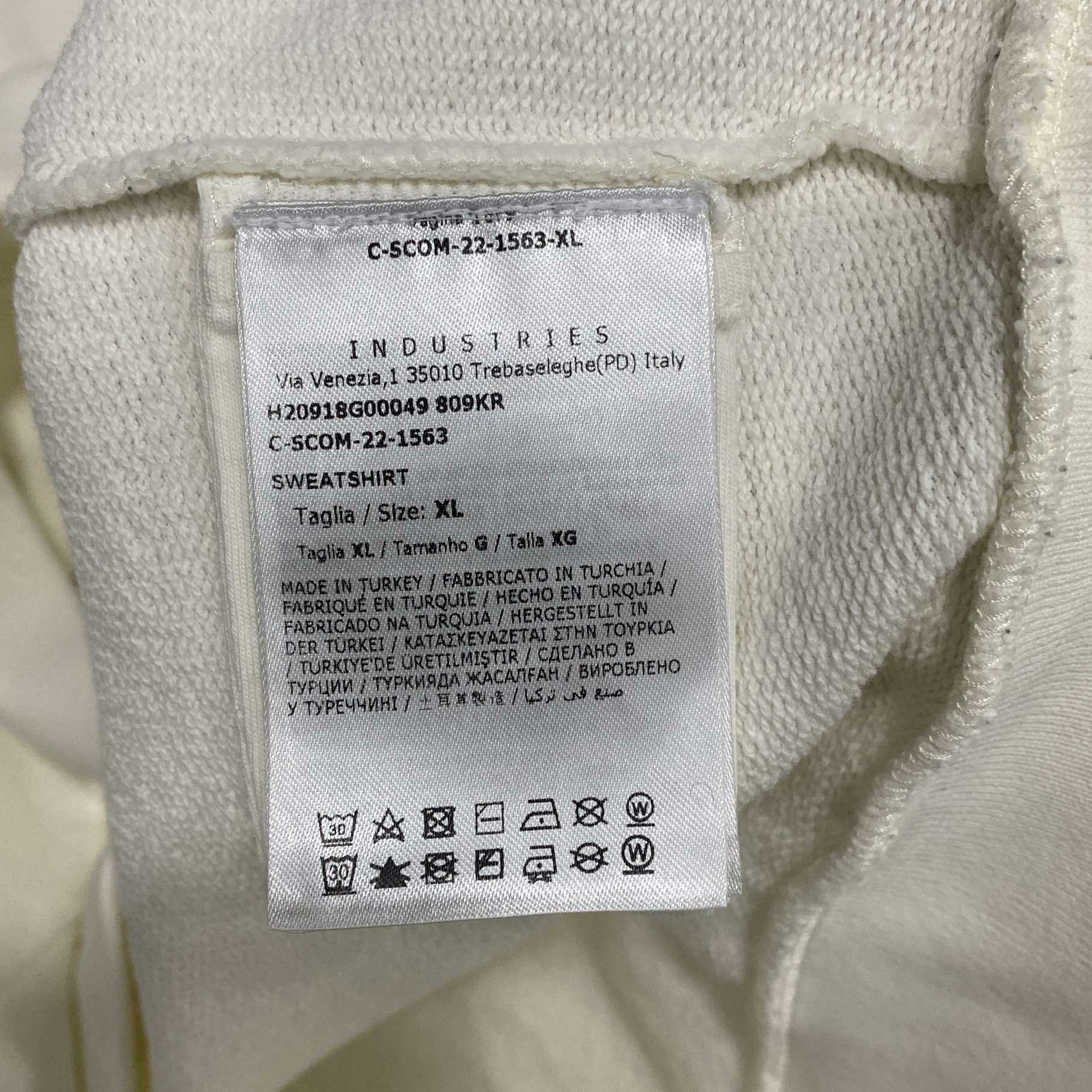 Moncler Moncler Retro White Hoodie XL Men Size US XL / EU 56 / 4 - 5 Thumbnail