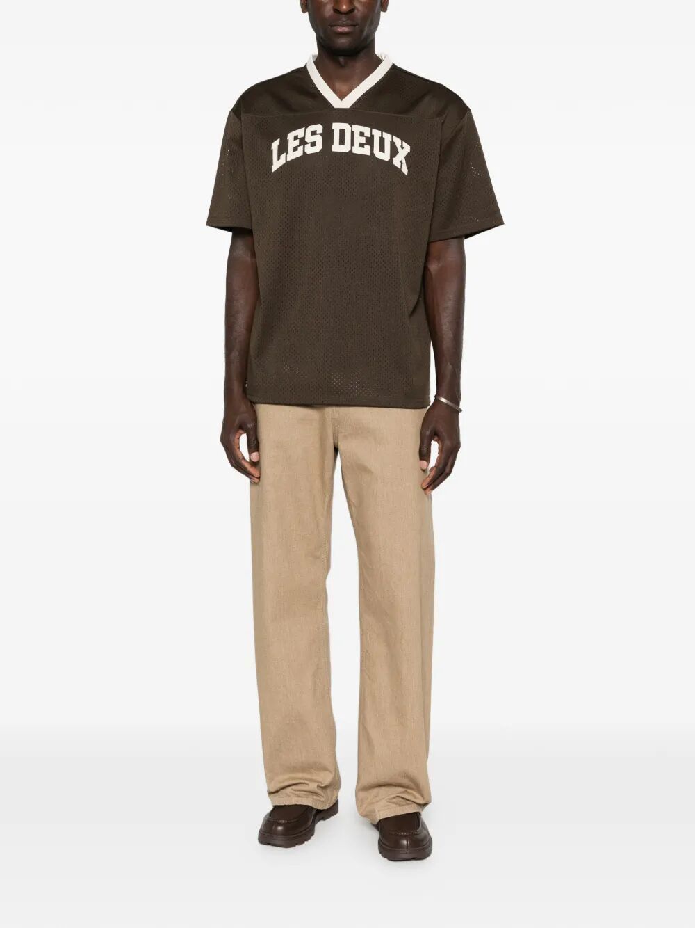Les Deux "BRONSON" MESH T-SHIRT Size US L / EU 52-54 / 3 - 3 Thumbnail