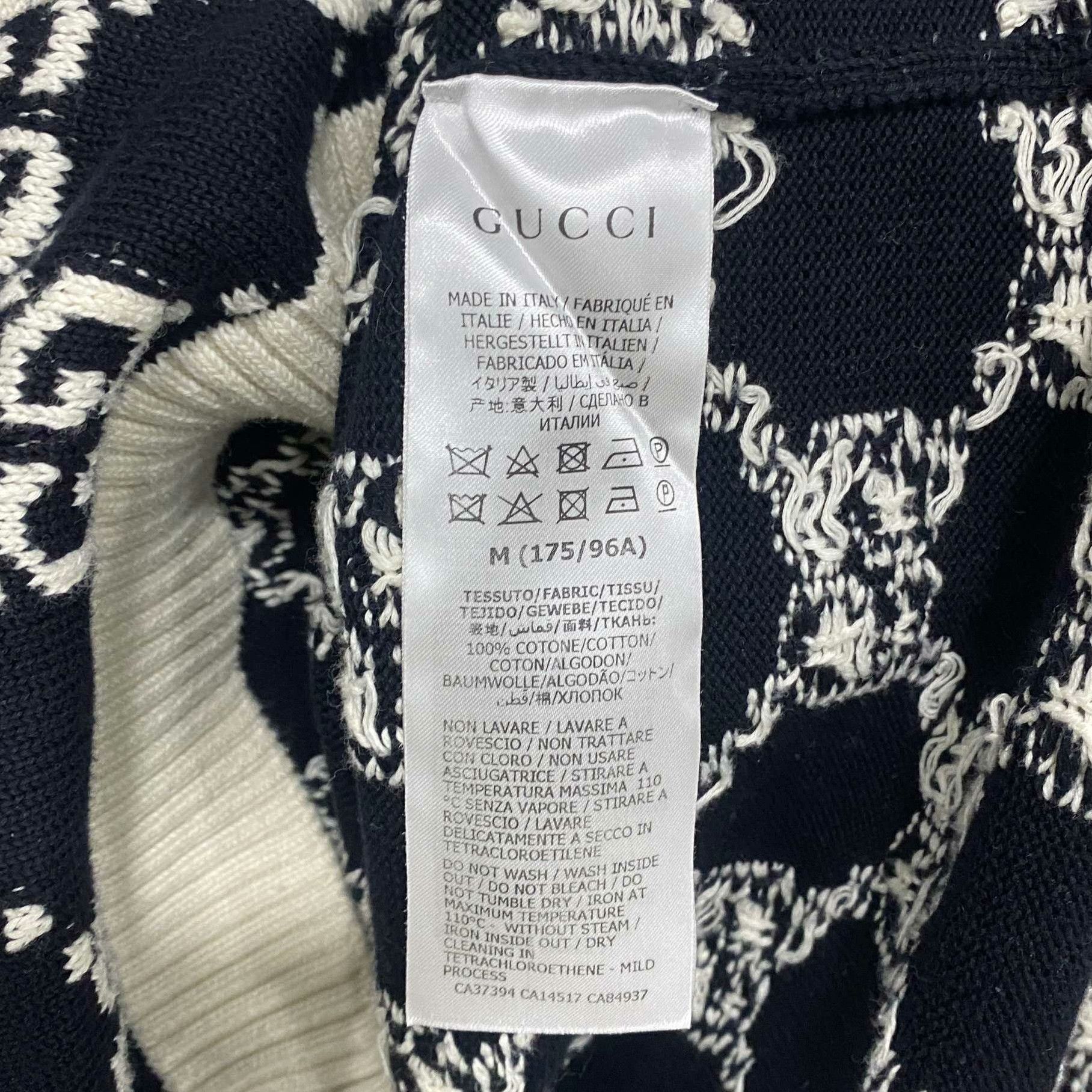 Gucci Gucci Knit Black Sweater M Men Size US M / EU 48-50 / 2 - 5 Thumbnail