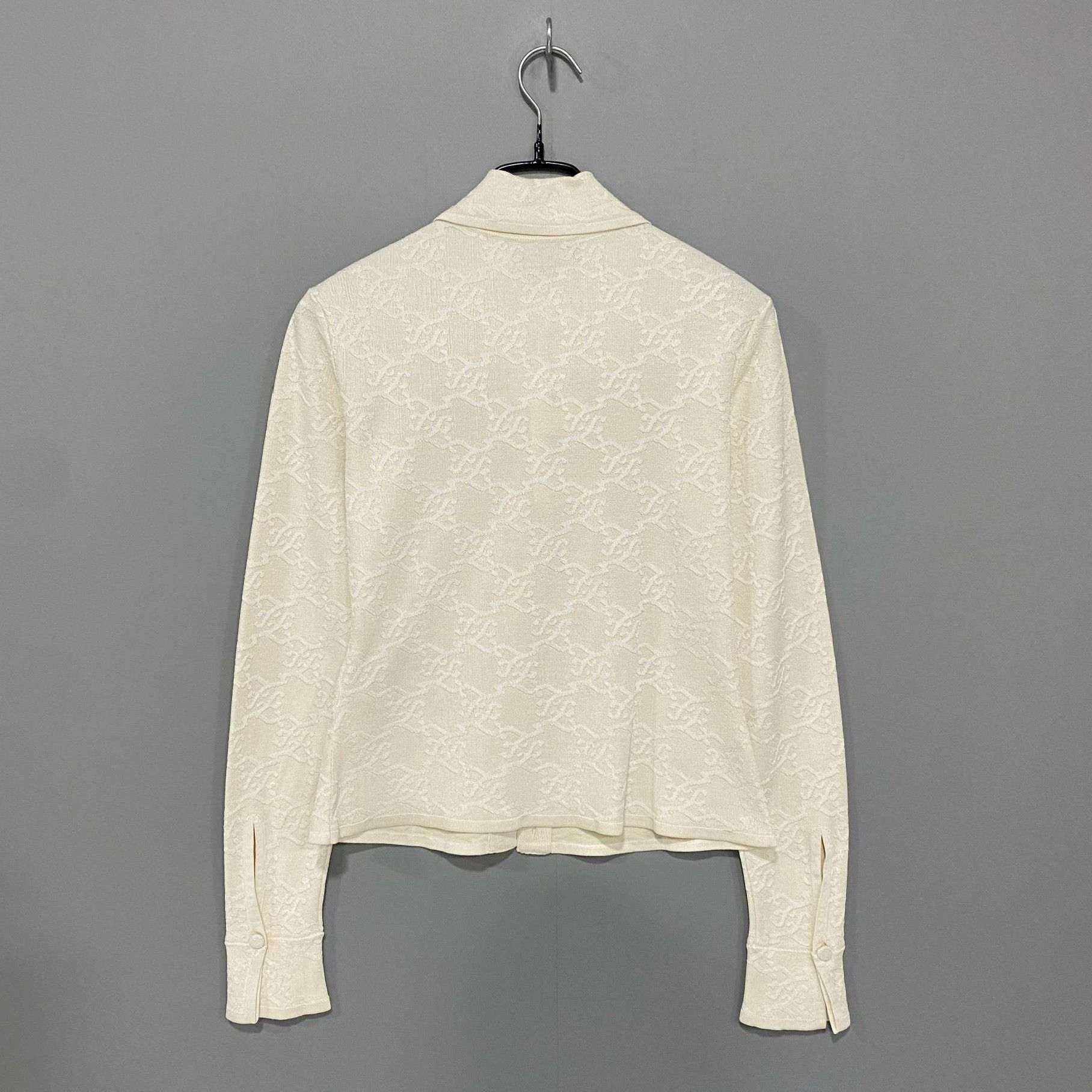 Fendi Fendi Knit Printed White Sweater 36 Women Size S / US 4 / IT 40 - 3 Thumbnail
