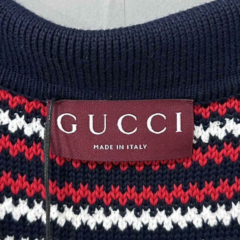 Gucci Gucci Striped Red Dress L Women Size L / US 10 / IT 46 - 4 Thumbnail