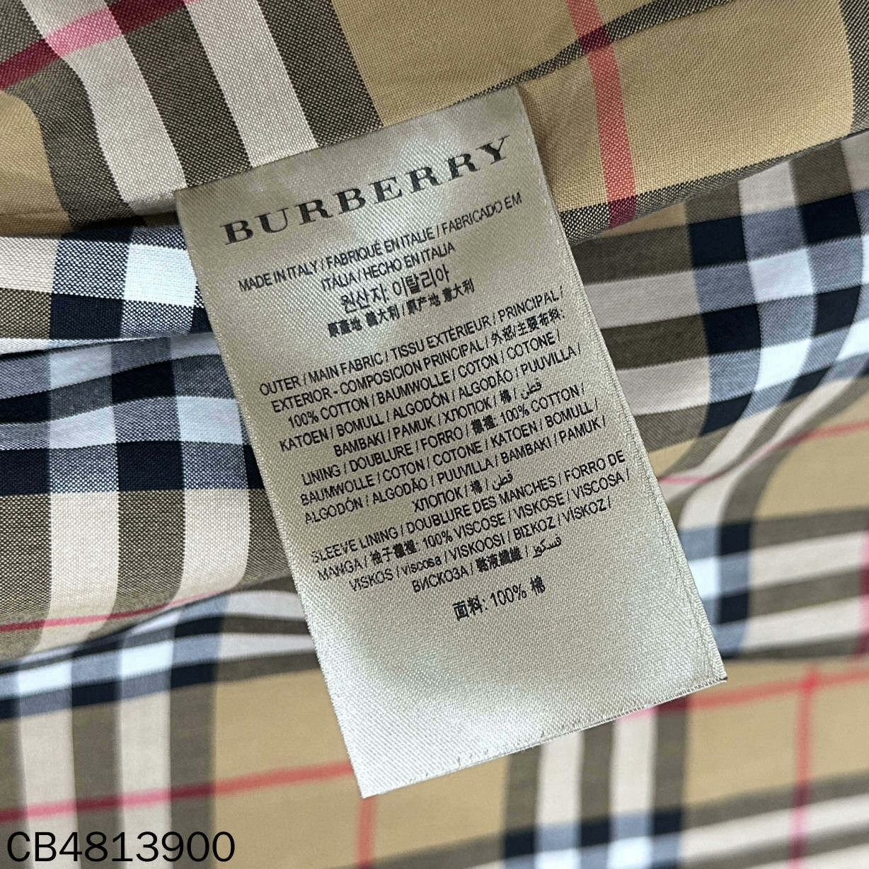 Burberry Burberry Graphic Plaid Coat 6 Women Size XS / US 0-2 / IT 36-38 - 4 Thumbnail