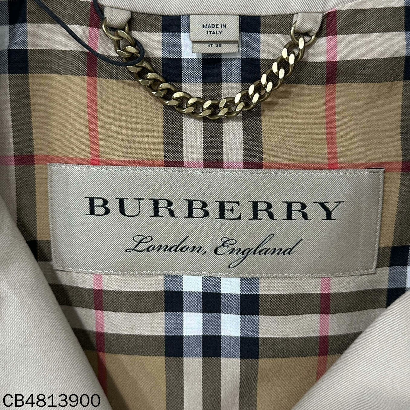 Burberry Burberry Graphic Plaid Coat 6 Women Size XS / US 0-2 / IT 36-38 - 5 Thumbnail
