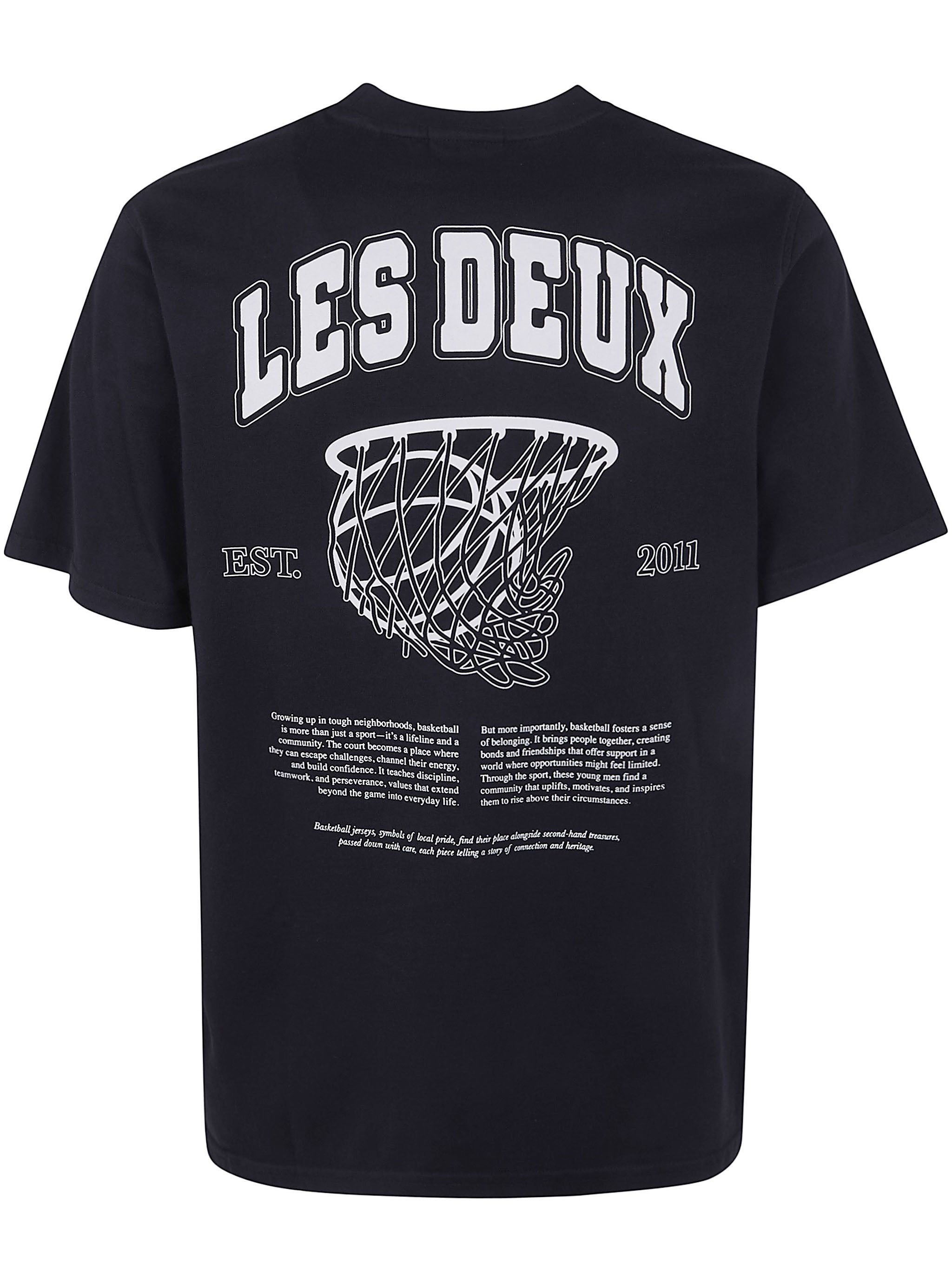 Les Deux "BRADY HOOP" T-SHIRT Size US M / EU 48-50 / 2 - 7 Thumbnail
