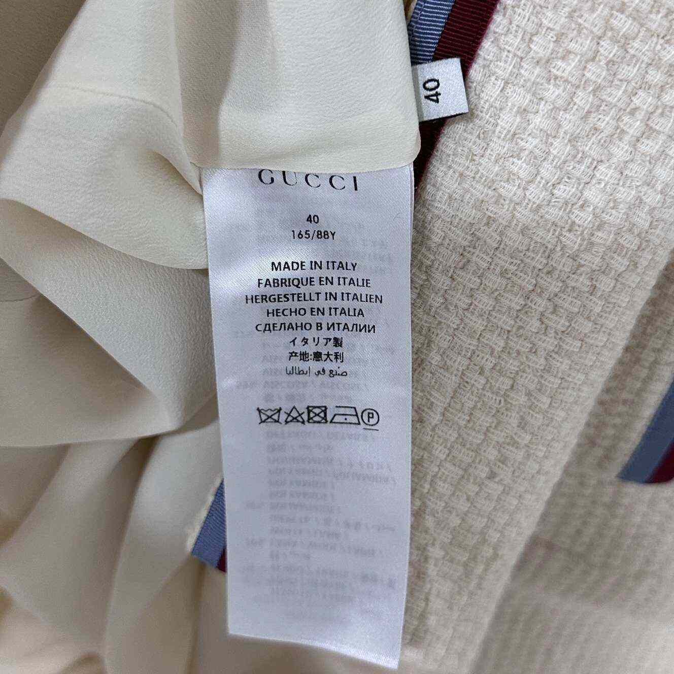 Gucci Gucci Beige Dress S Women Size S / US 4 / IT 40 - 4 Thumbnail