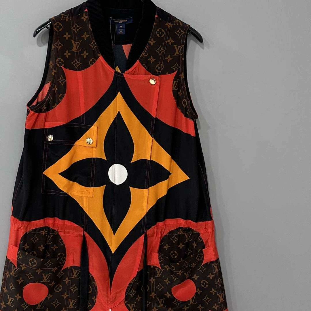 Louis Vuitton Louis Vuitton Retro Dress S Women Size S / US 4 / IT 40 - 2 Thumbnail
