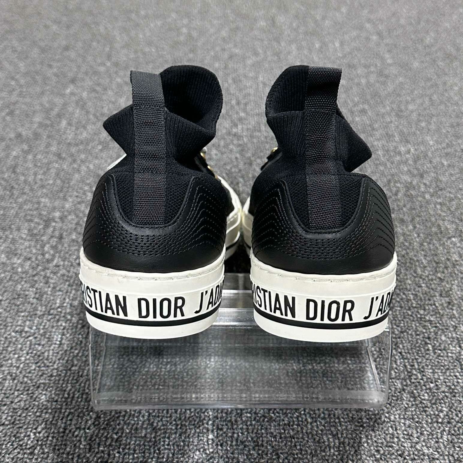 Dior Dior Black Lowtop Sneakers 37.5 Women Size US 6.5 / IT 36.5 - 5 Thumbnail