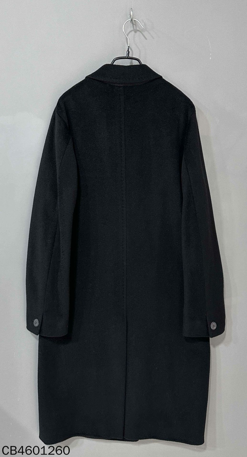 Max Mara Max Mara Long Black Coat L Women Size L / US 10 / IT 46 - 3 Thumbnail