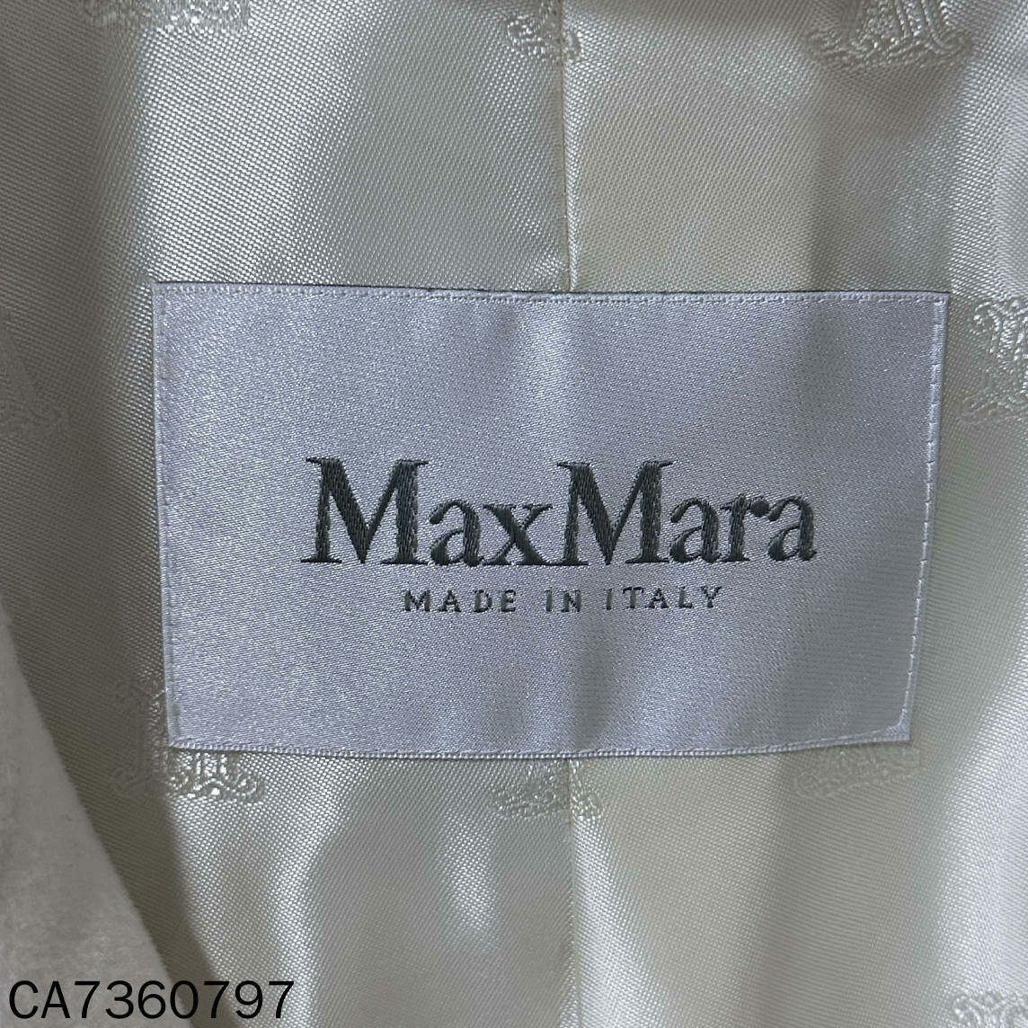 Max Mara Max Mara White Coat L Women Size L / US 10 / IT 46 - 4 Thumbnail