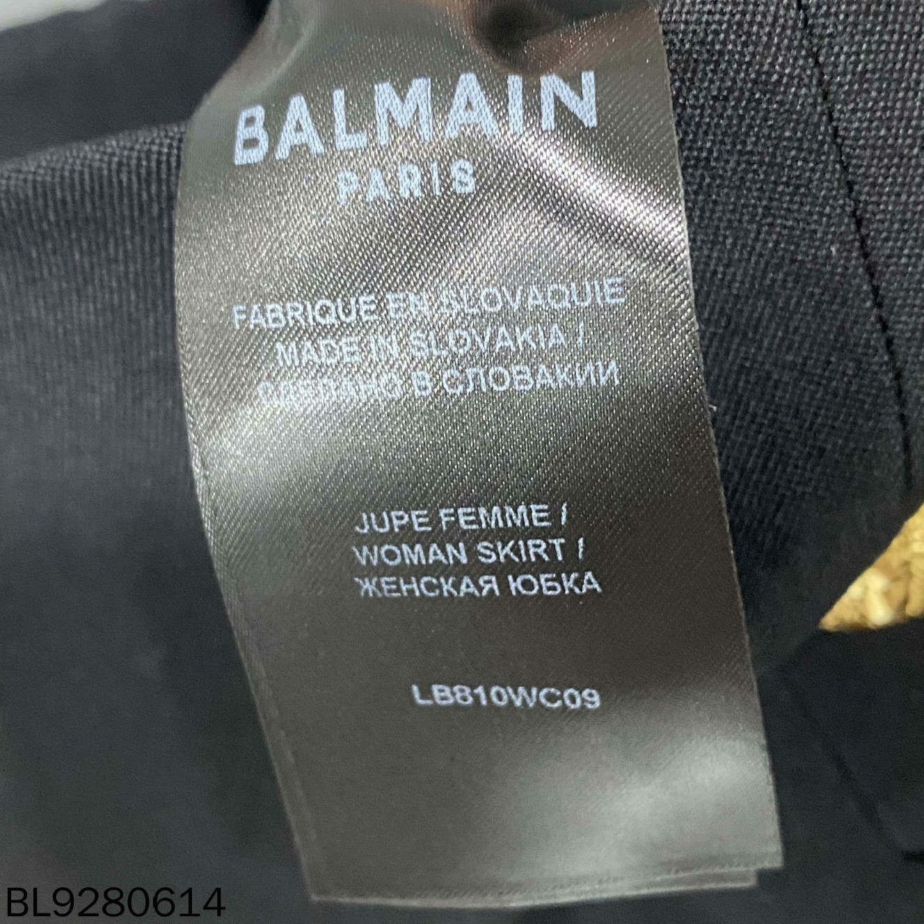 Balmain Balmain Gold Skirt L Women Size 30" / US 8 / IT 44 - 4 Thumbnail