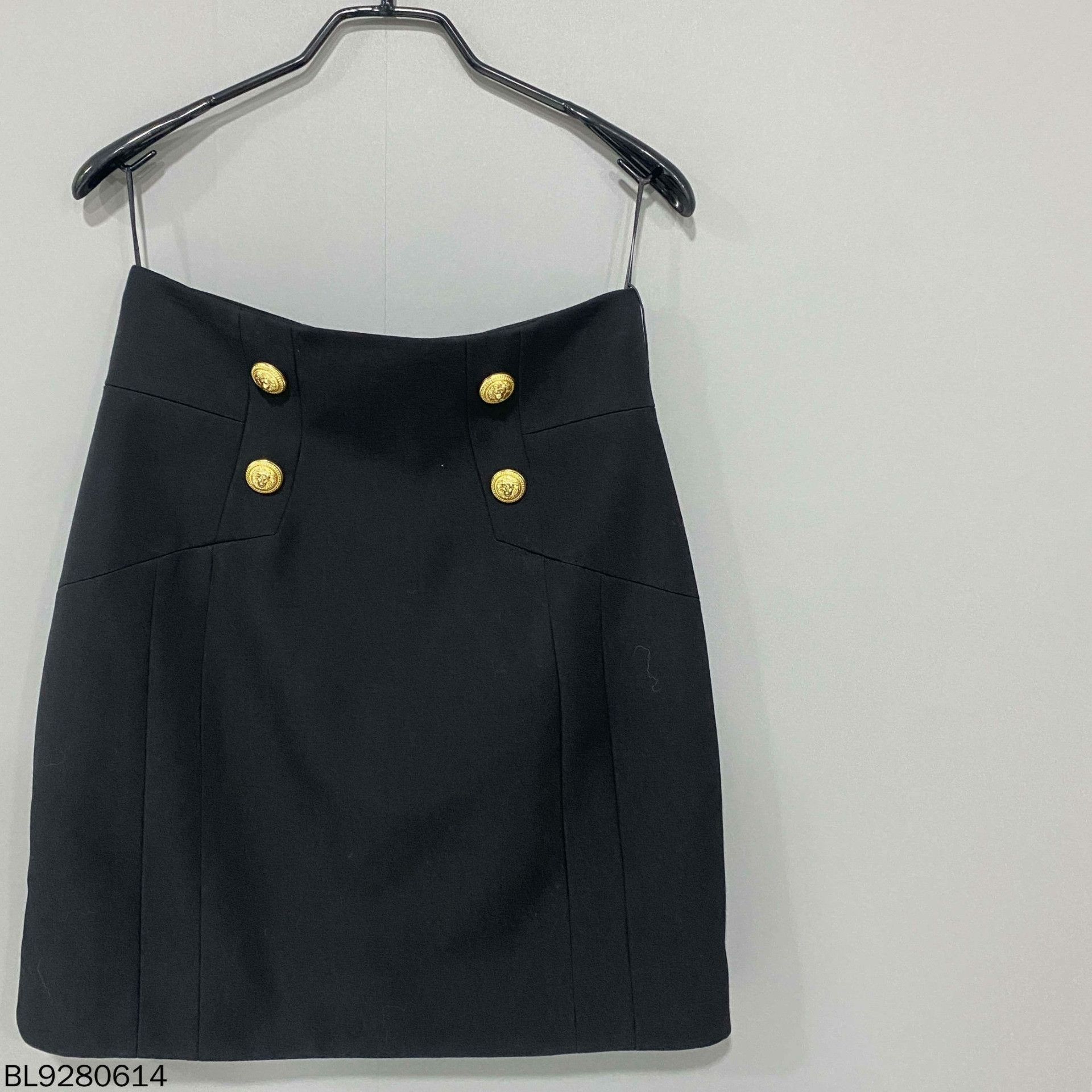 Balmain Balmain Gold Skirt L Women Size 30" / US 8 / IT 44 - 2 Thumbnail