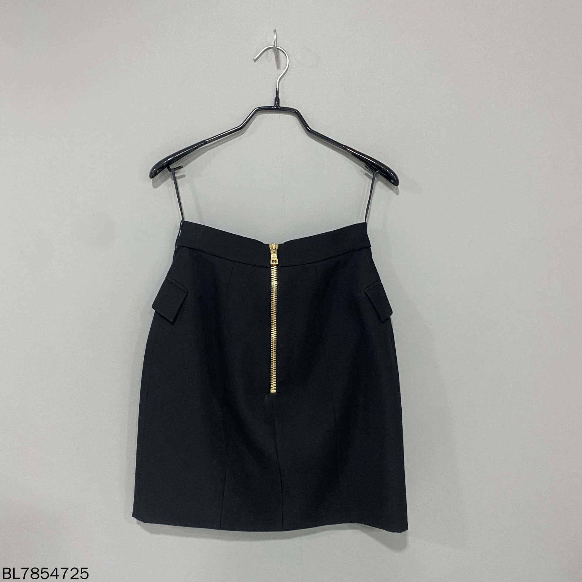 Balmain Balmain Black Skirt L Women Size 30" / US 8 / IT 44 - 2 Thumbnail