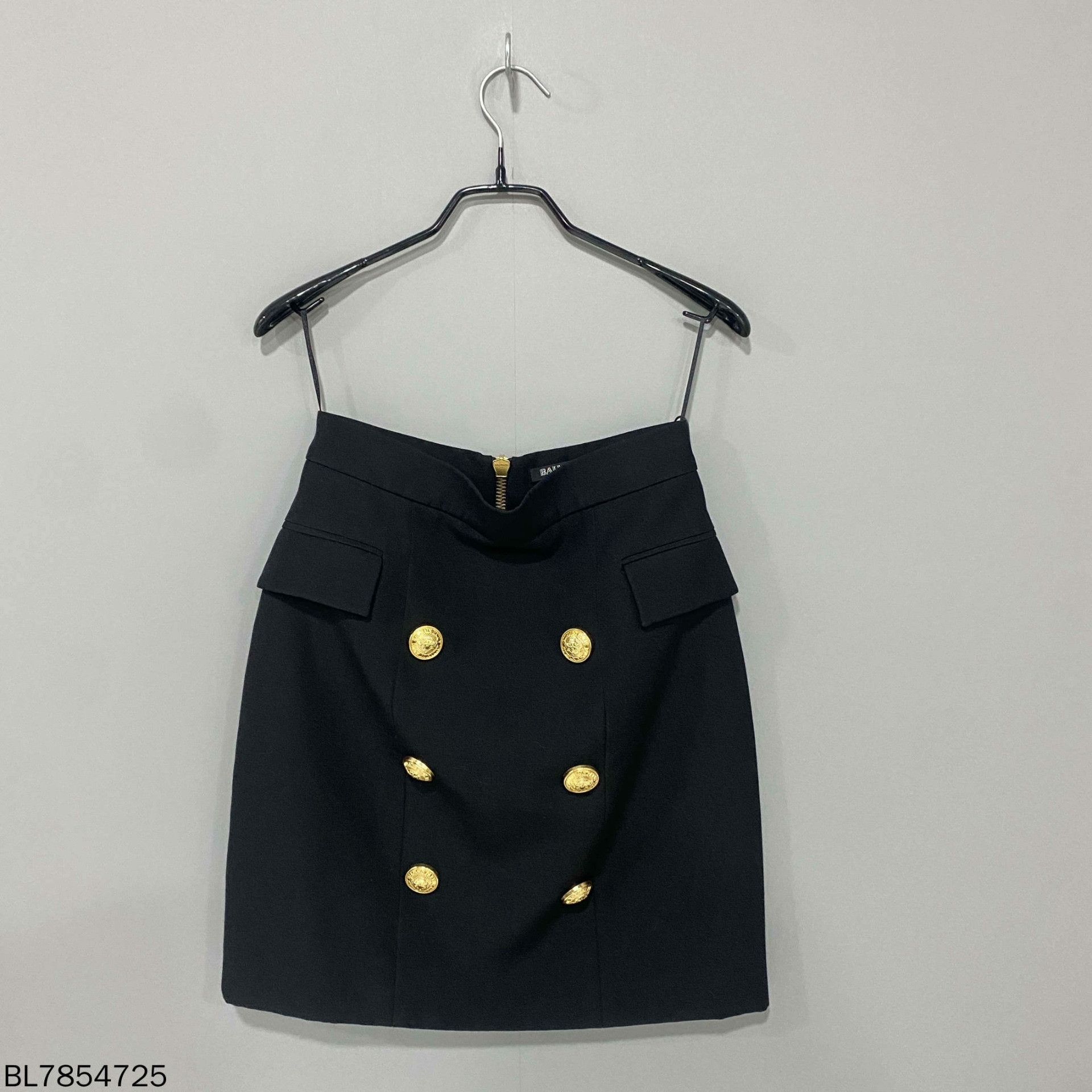 Balmain Balmain Black Skirt L Women Size 30" / US 8 / IT 44 - 3 Thumbnail