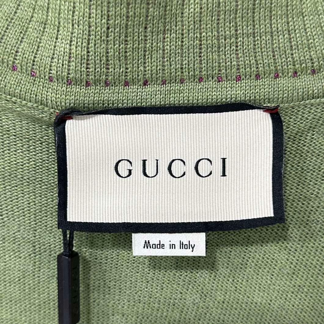 Gucci Gucci Green Jacket L Women Size L / US 10 / IT 46 - 5 Thumbnail