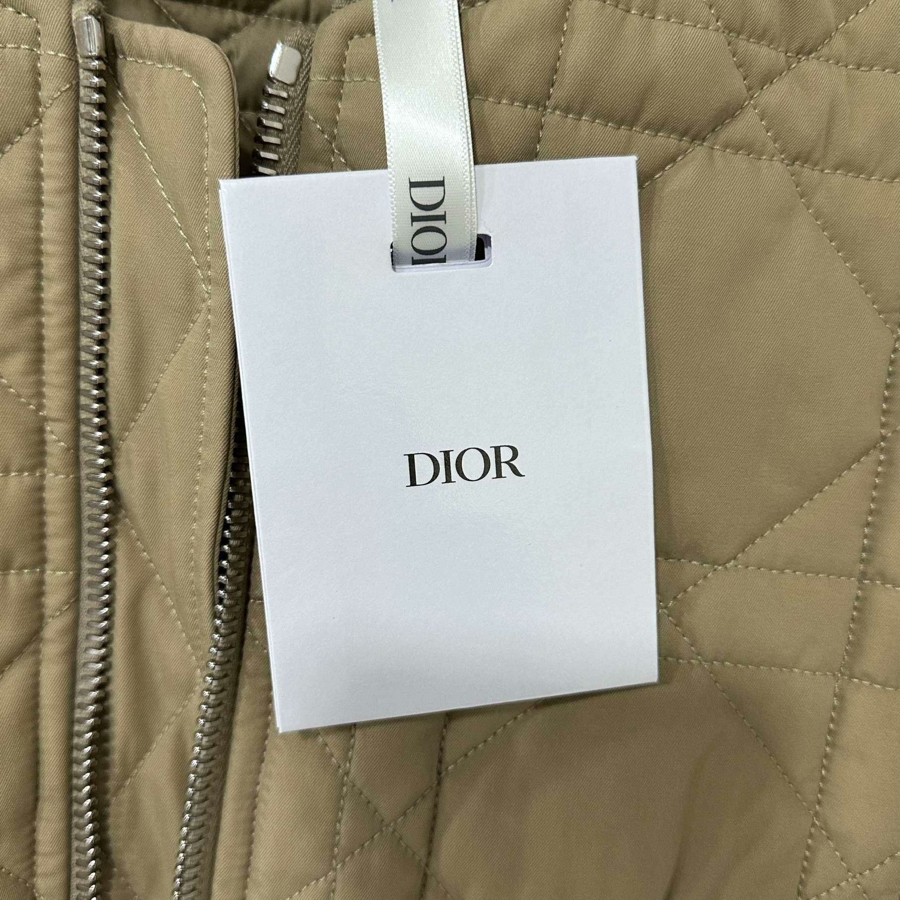 Dior Dior Plaid Beige Down Jacket 36 Women Size S / US 4 / IT 40 - 4 Thumbnail