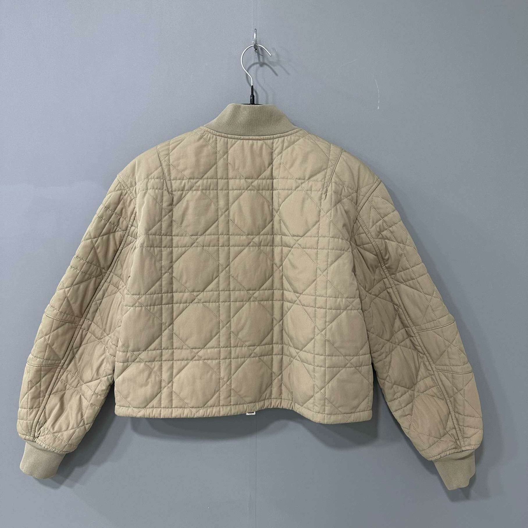 Dior Dior Plaid Beige Down Jacket 36 Women Size S / US 4 / IT 40 - 3 Thumbnail