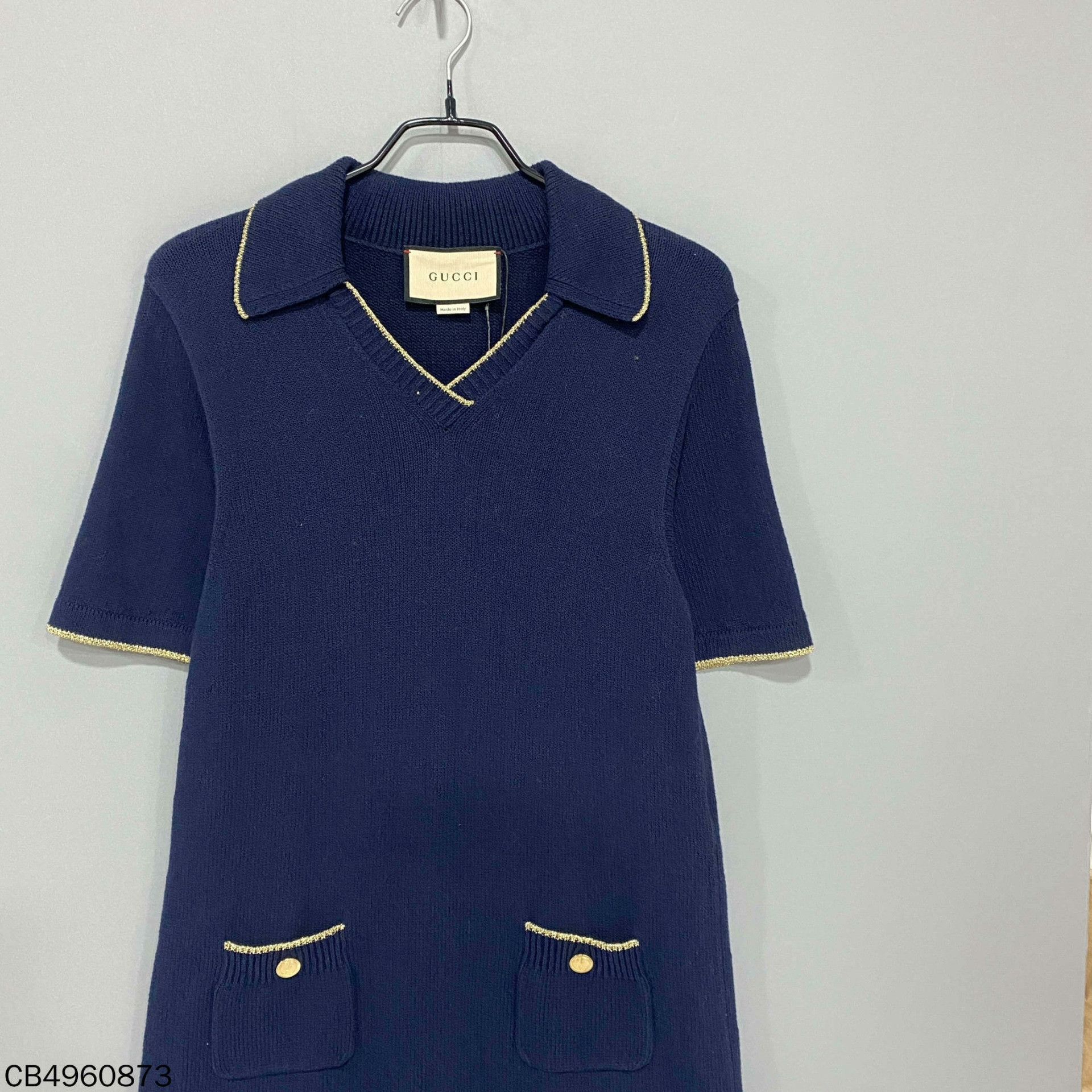 Gucci Gucci Gold Dress XS Women Size XS / US 0-2 / IT 36-38 - 2 Thumbnail