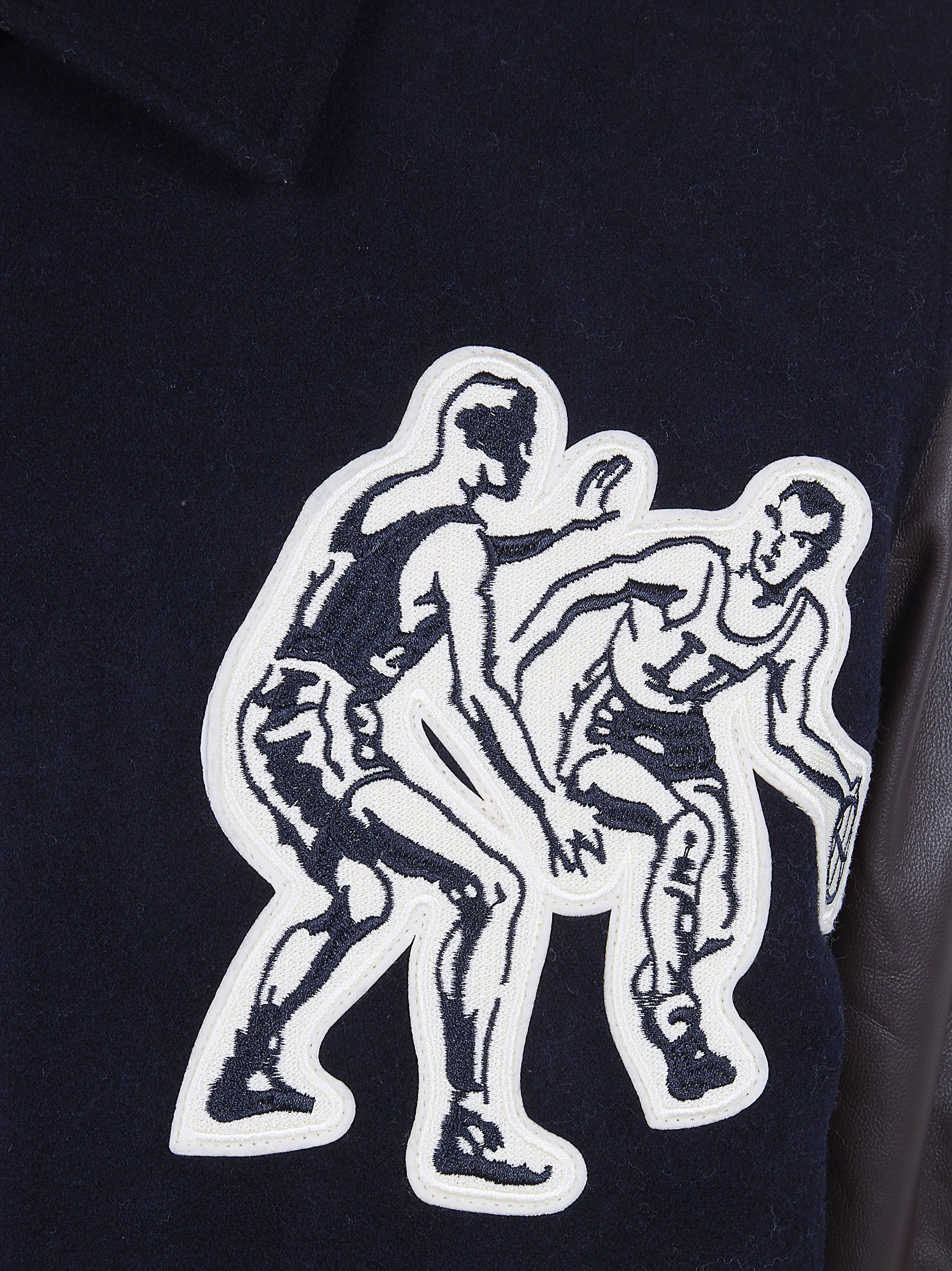Les Deux "BASKET VARSITY" WOOL JACKET Size US L / EU 52-54 / 3 - 3 Thumbnail