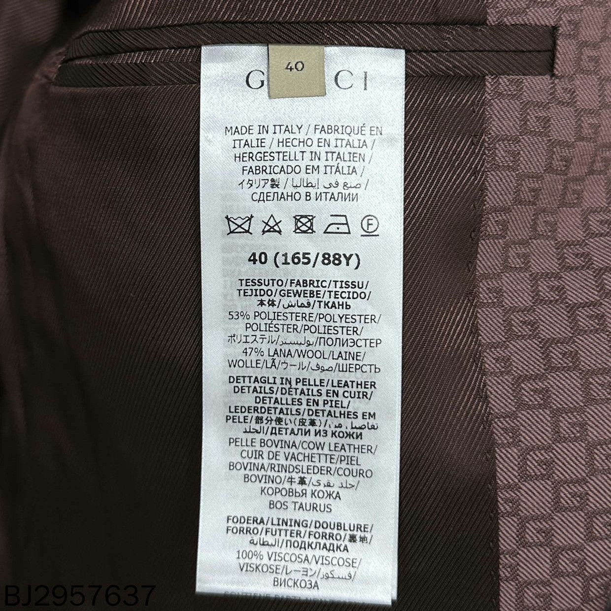 Gucci Gucci Retro Jacket S Women Size S / US 4 / IT 40 - 5 Thumbnail