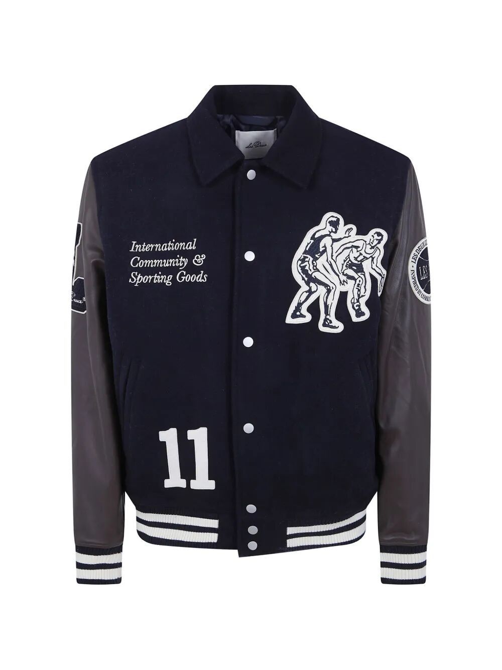 Les Deux "BASKET VARSITY" WOOL JACKET Size US M / EU 48-50 / 2 - 4 Thumbnail