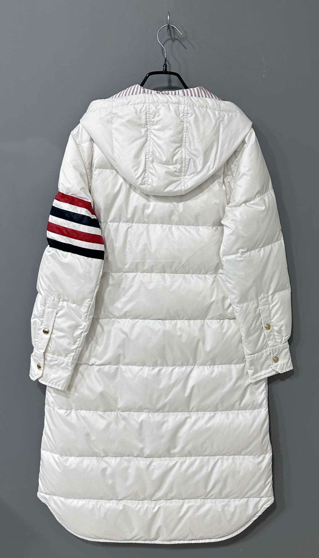 Thom Browne Thom Browne Down Long Brown Down Jacket M Women Size M / US 6-8 / IT 42-44 - 3 Thumbnail