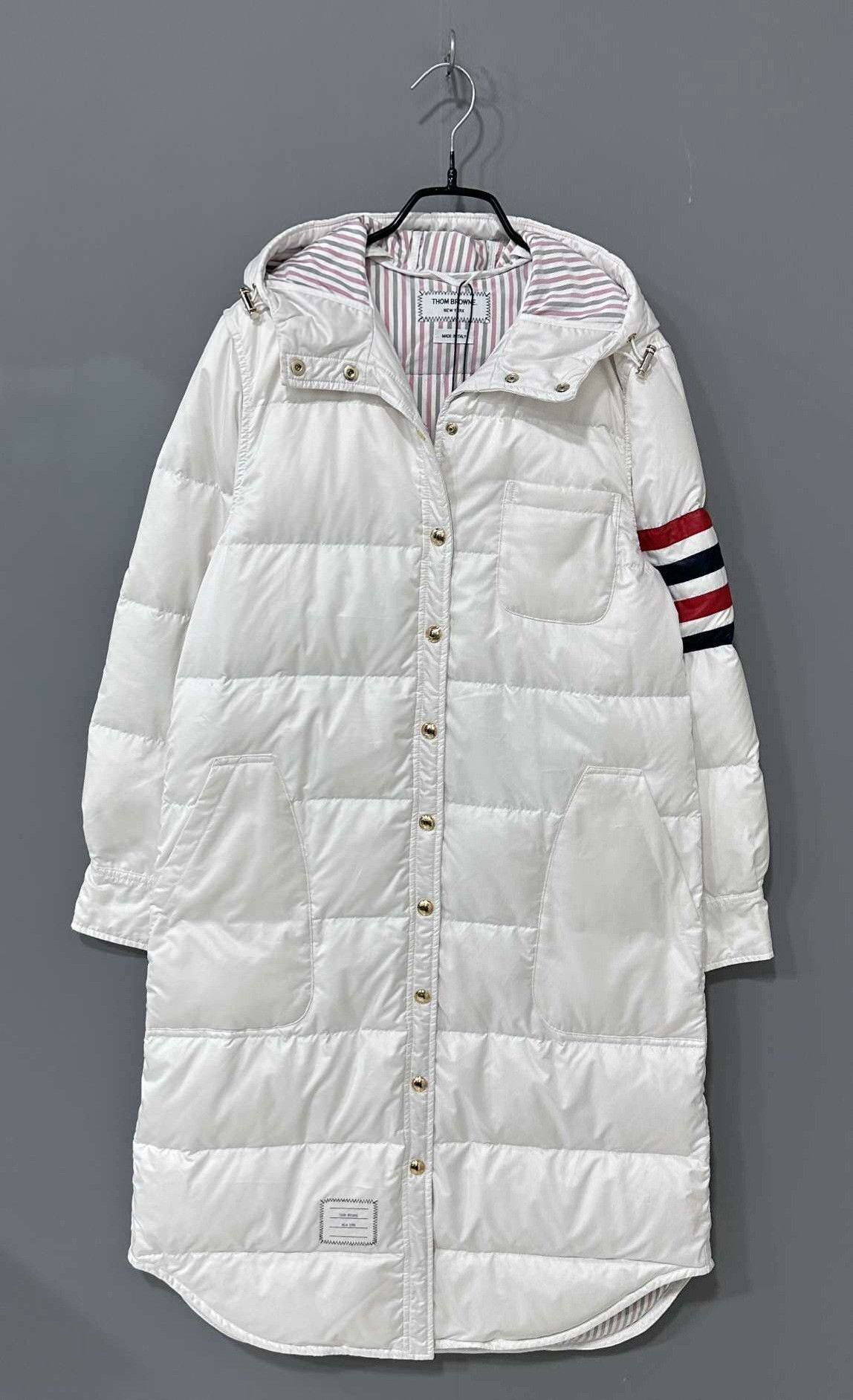 Thom Browne Thom Browne Down Long Brown Down Jacket M Women Size M / US 6-8 / IT 42-44 - 2 Thumbnail