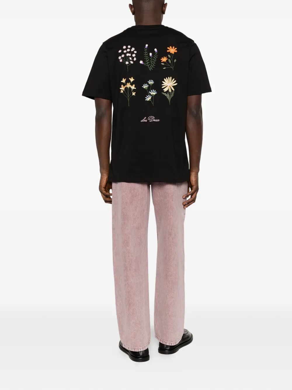 Les Deux "WILD FLOWER" T-SHIRT Size US XL / EU 56 / 4 - 2 Thumbnail