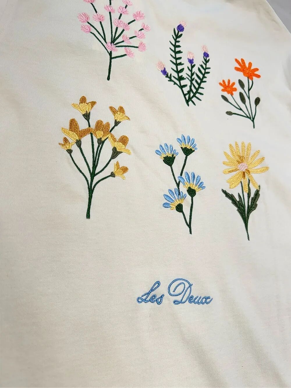 Les Deux "WILD FLOWER" T-SHIRT Size US L / EU 52-54 / 3 - 2 Thumbnail