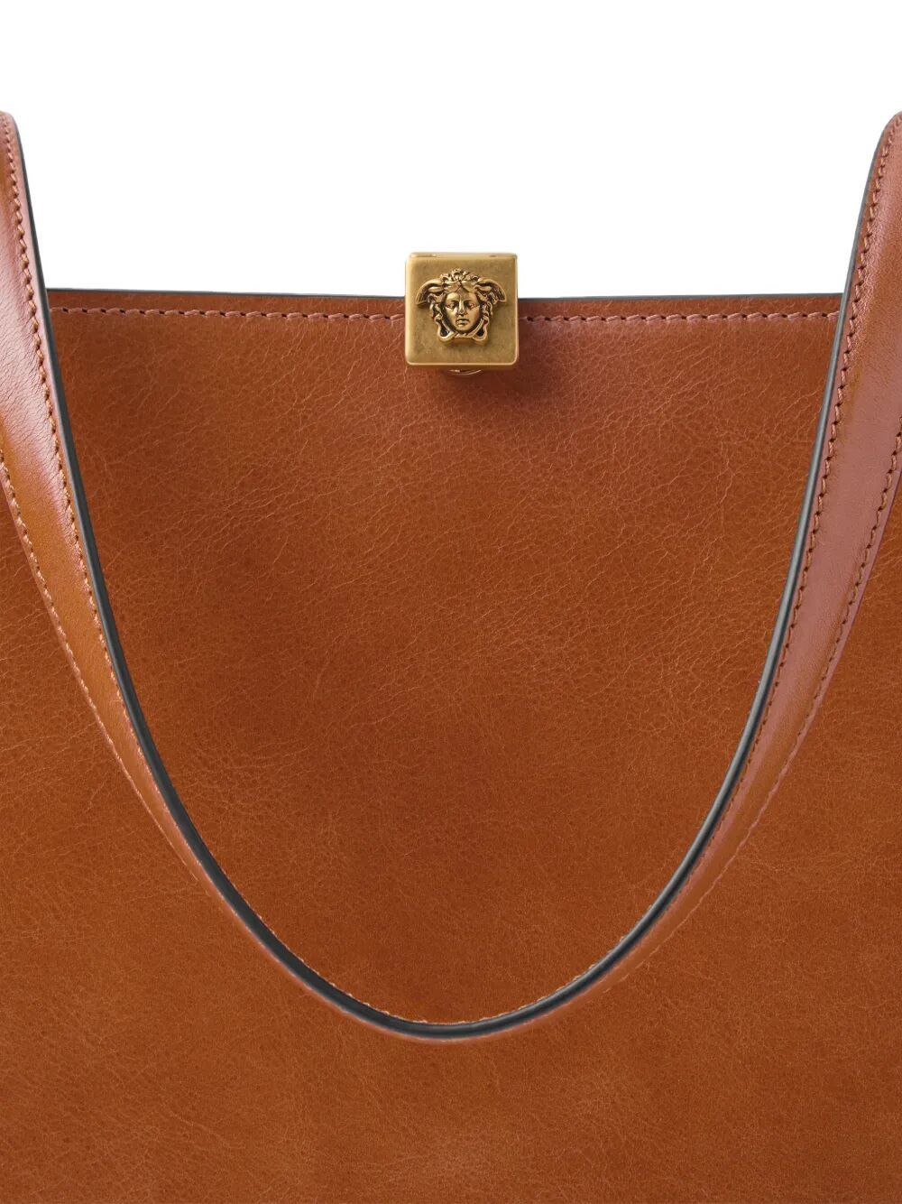 Versace MEDIUM TOTE CALF LEATHER BAG Size ONE SIZE - 4 Thumbnail