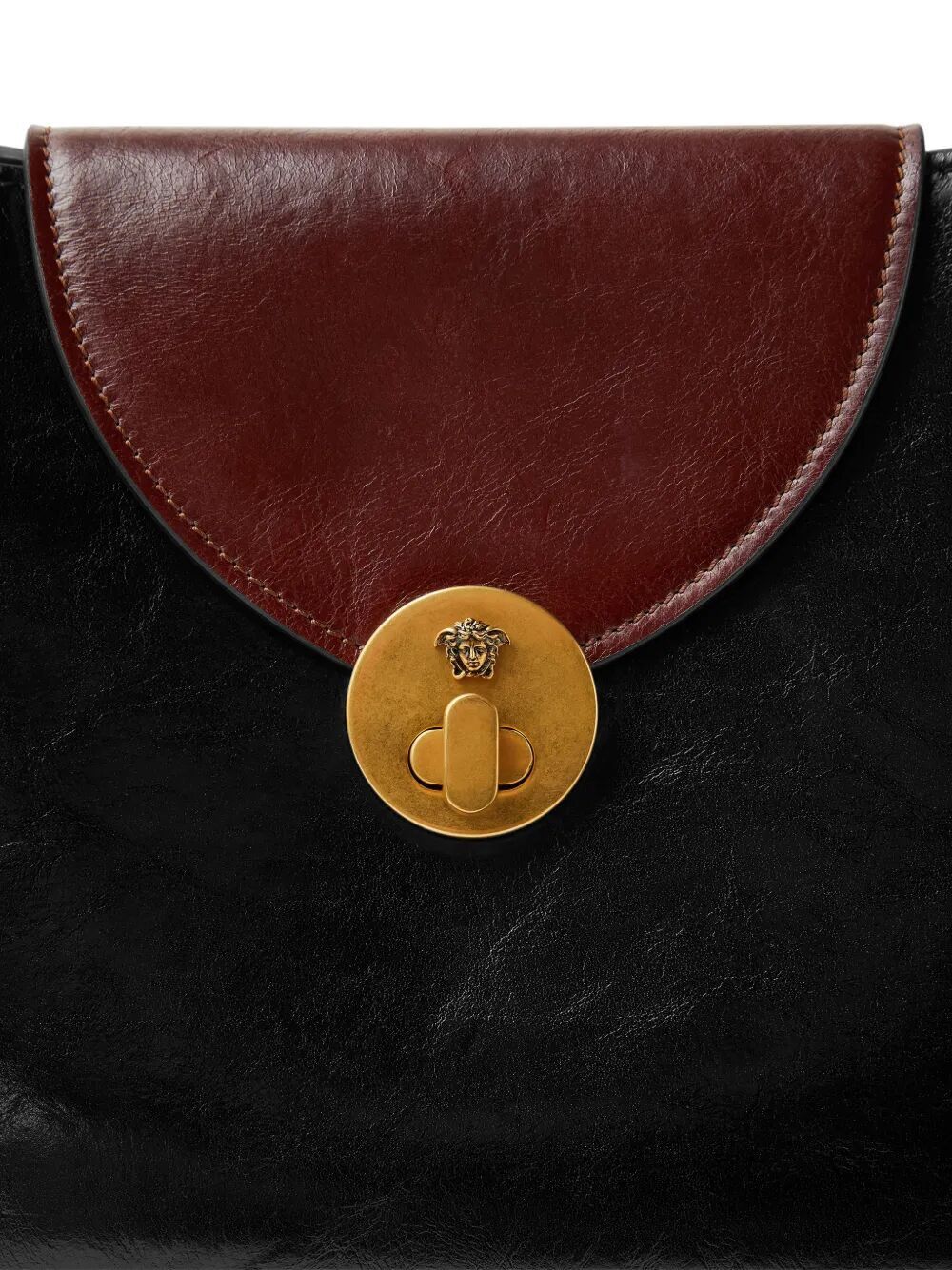 Versace MEDIUM SHOULDER CALF LEATHER BAG Size ONE SIZE - 3 Thumbnail
