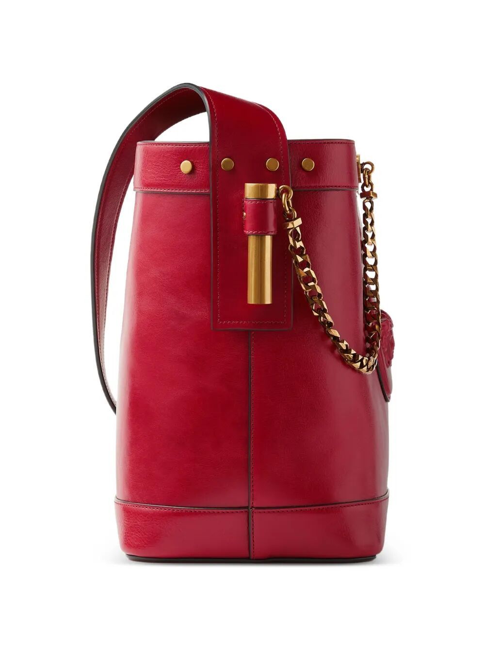 Versace SMALL BUCKET CALF LEATHER BAG Size ONE SIZE - 4 Thumbnail