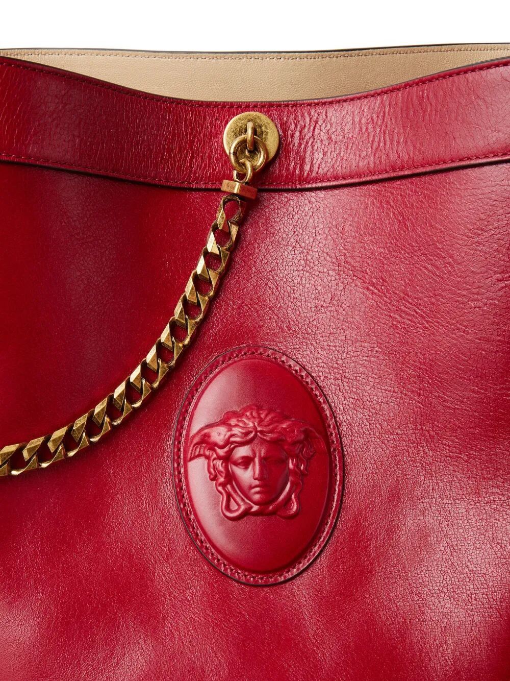 Versace SMALL BUCKET CALF LEATHER BAG Size ONE SIZE - 2 Thumbnail