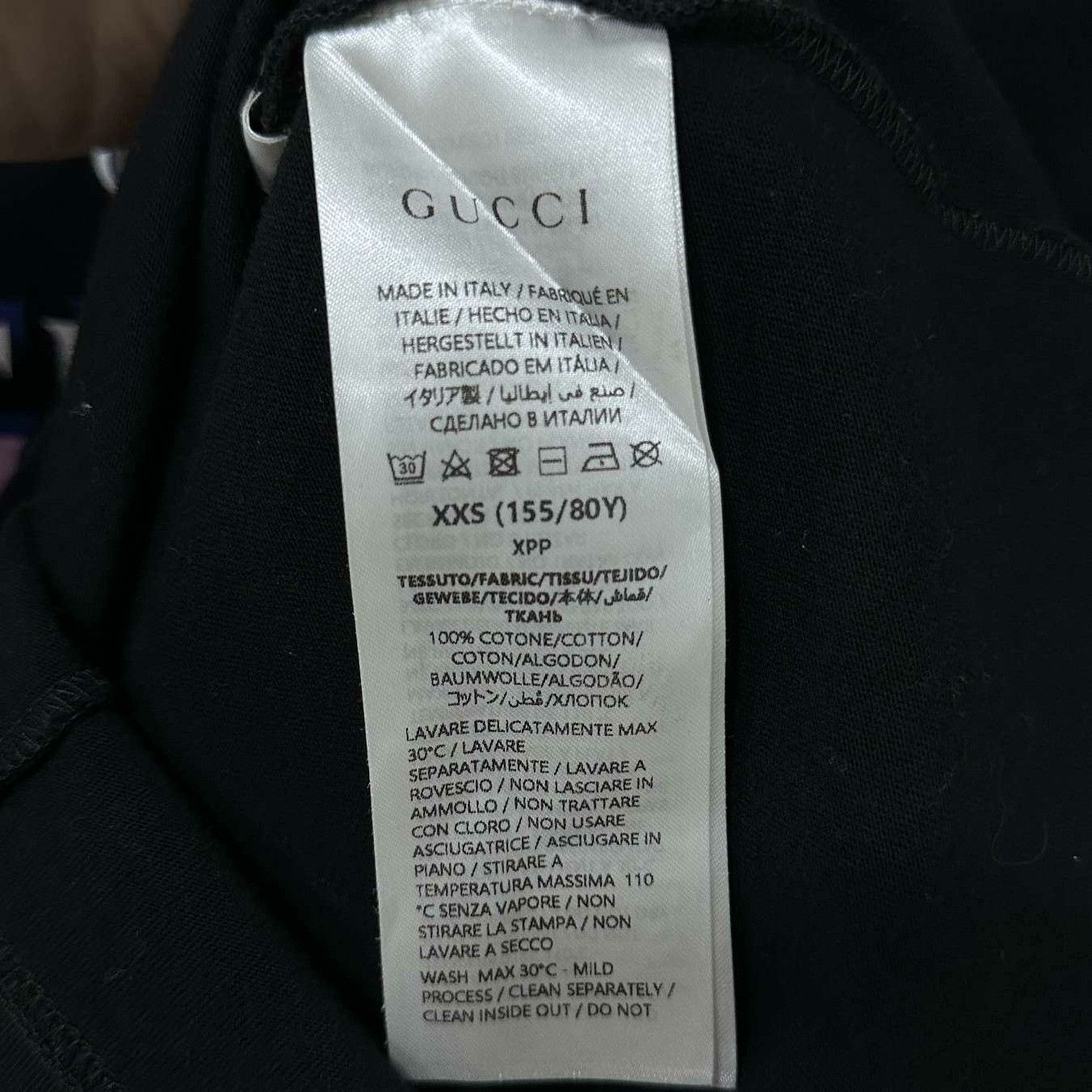 Gucci Gucci Retro T-Shirt XXS Men Size US XXS / EU 40 - 5 Thumbnail