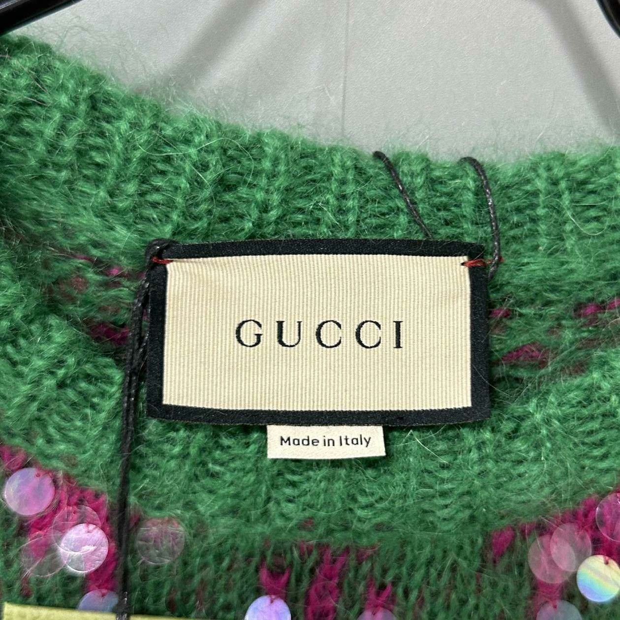 Gucci Gucci Knit Multi Sweater L Women Size L / US 10 / IT 46 - 4 Thumbnail