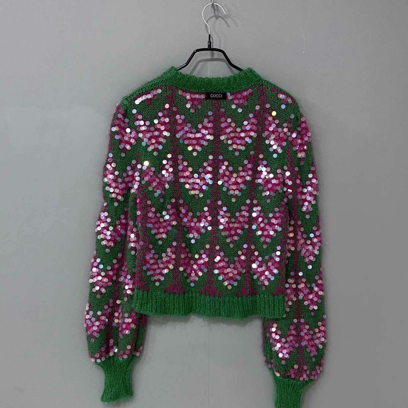 Gucci Gucci Knit Multi Sweater L Women Size L / US 10 / IT 46 - 3 Thumbnail