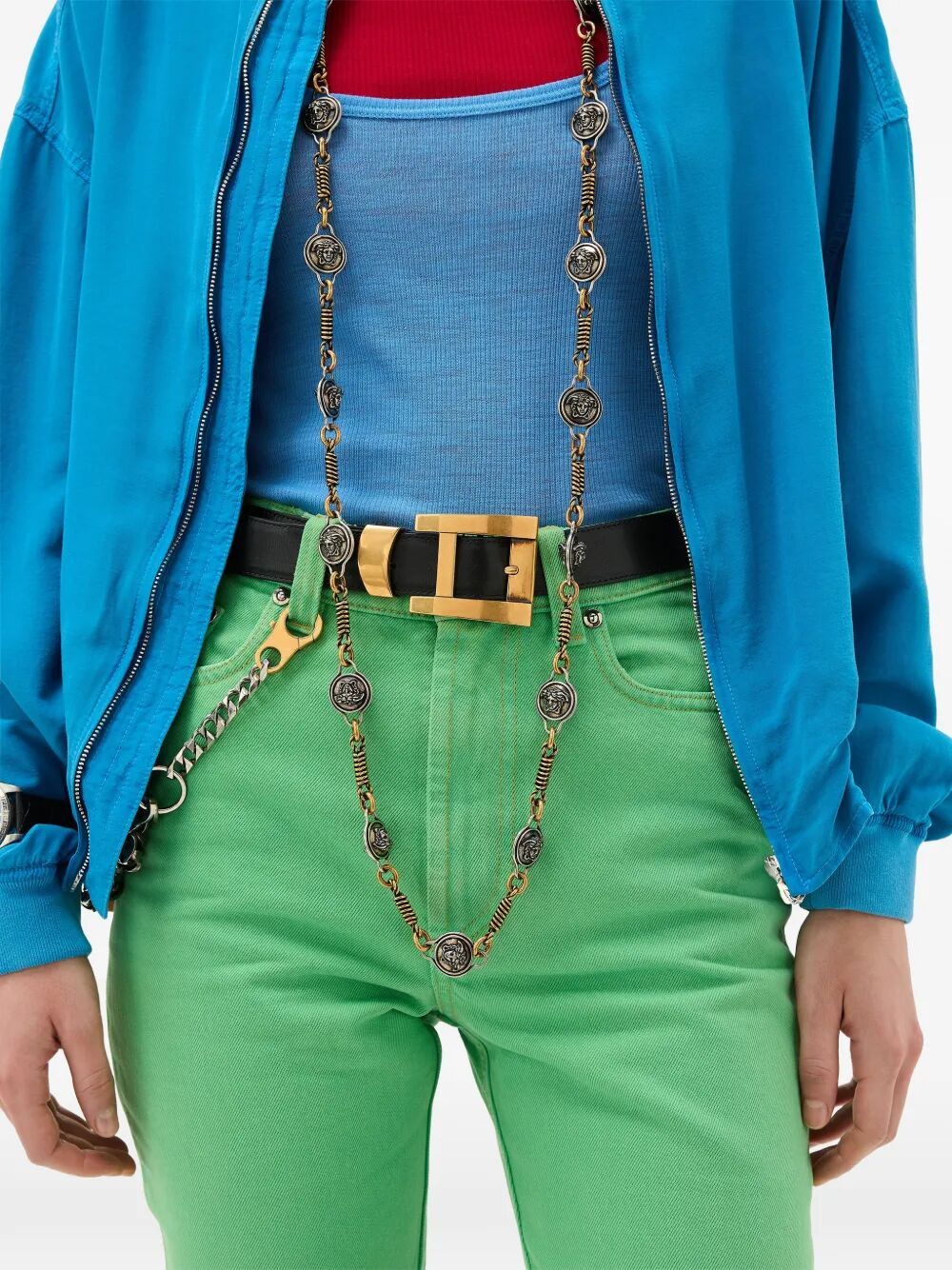 Versace BELT H.30 CALF LEATHER Size ONE SIZE - 2 Thumbnail