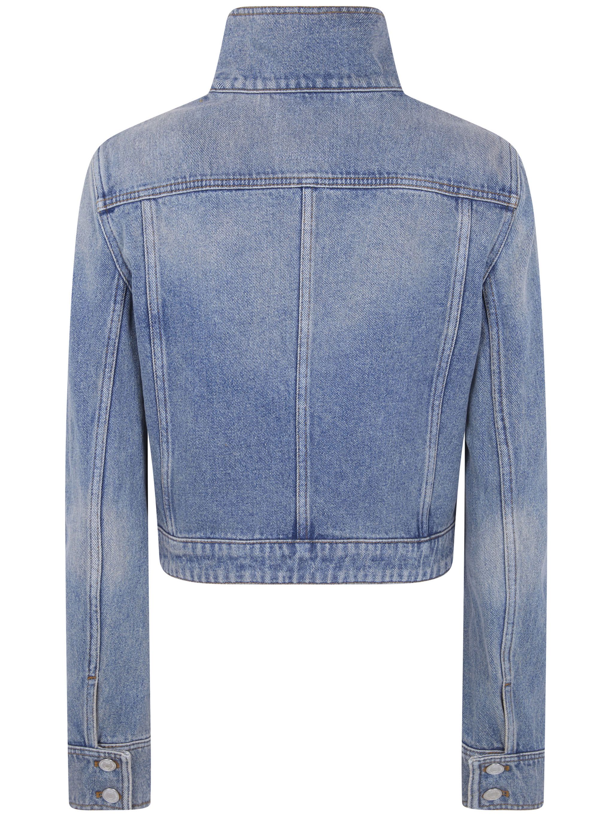 Courreges "REEDITION" DENIM JACKET Size M / US 6-8 / IT 42-44 - 7 Thumbnail