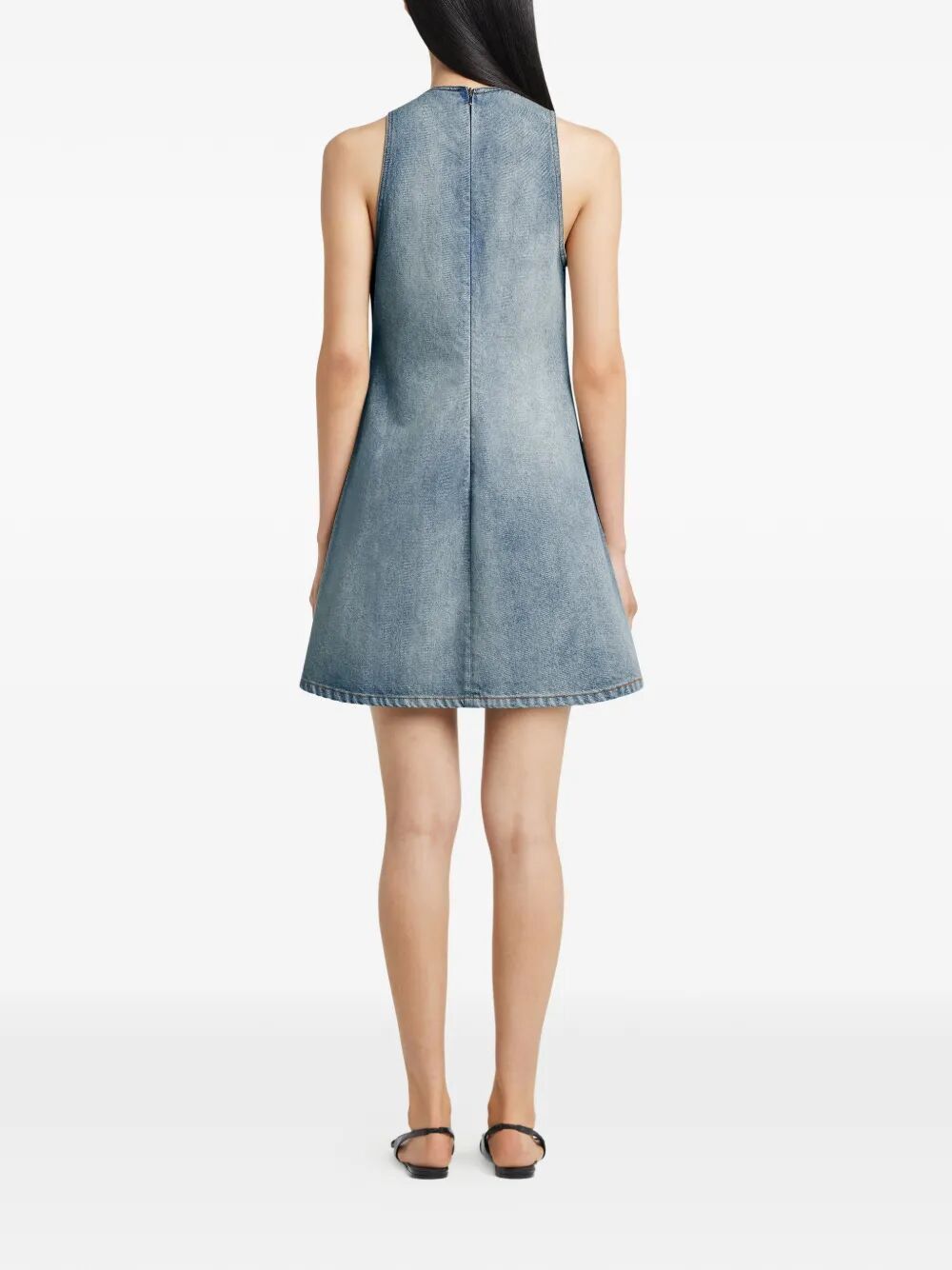 Courreges A-LINE DRESS HERITAGE DENIM Size M / US 6-8 / IT 42-44 - 2 Thumbnail