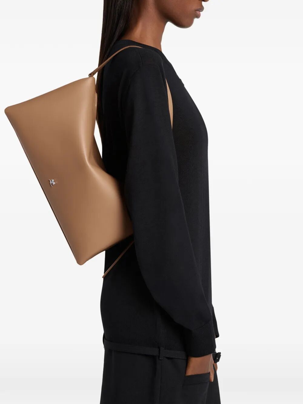 Courreges "CUFF" LEATHER BAG Size ONE SIZE - 2 Thumbnail