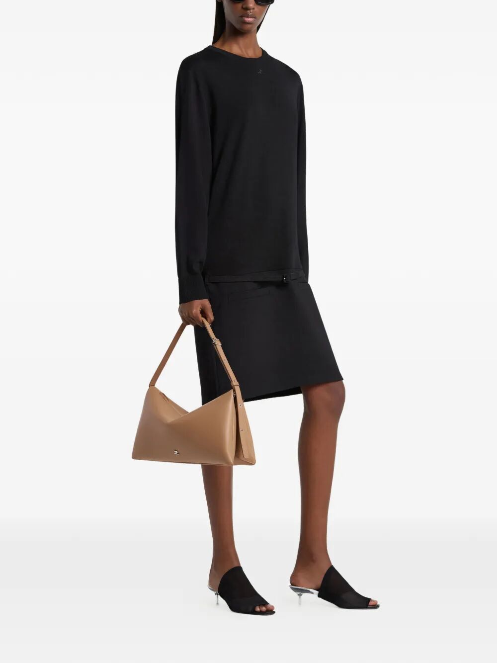 Courreges "CUFF" LEATHER BAG Size ONE SIZE - 4 Thumbnail