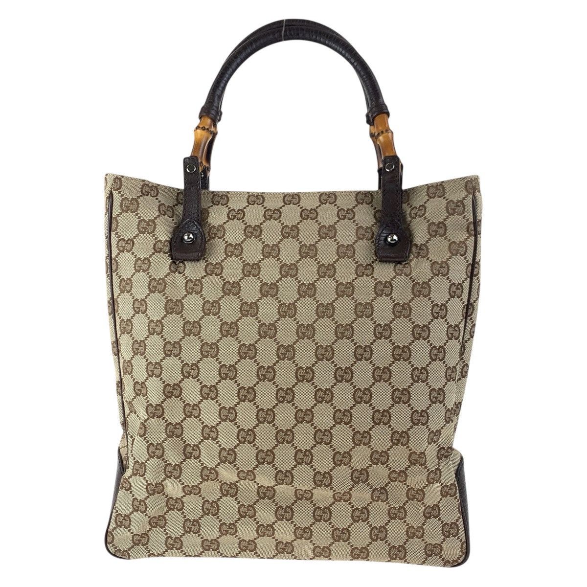 Gucci Gucci Gucci GG Canvas Tote Bag Textile Tote Bag 112530 DUTY FREE for USA Size ONE SIZE - 2 Thumbnail