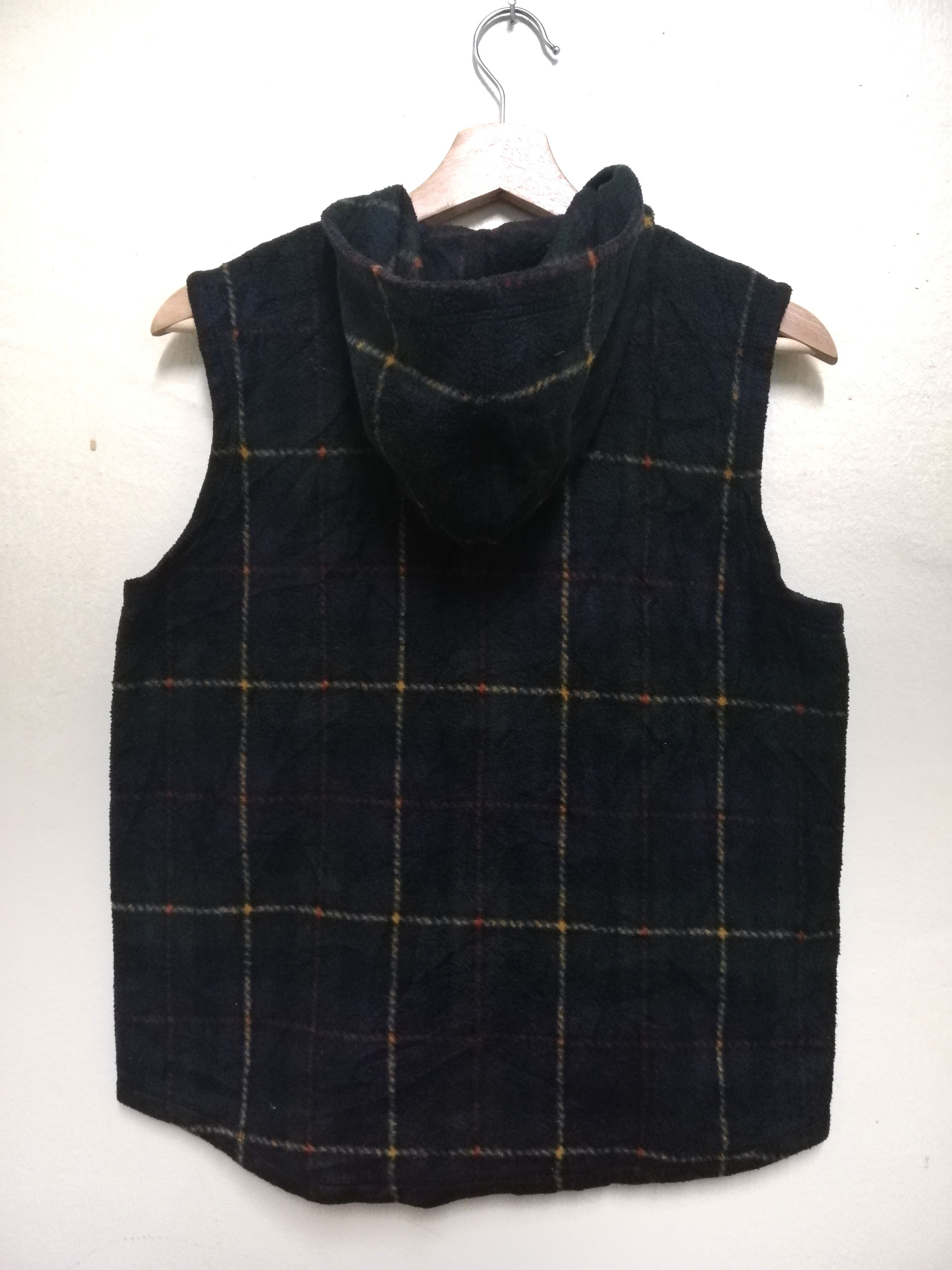 Polo Ralph Lauren Vintage Ralph Lauren Fleece Vest Hoodie B27 Size US M / EU 48-50 / 2 - 2 Thumbnail
